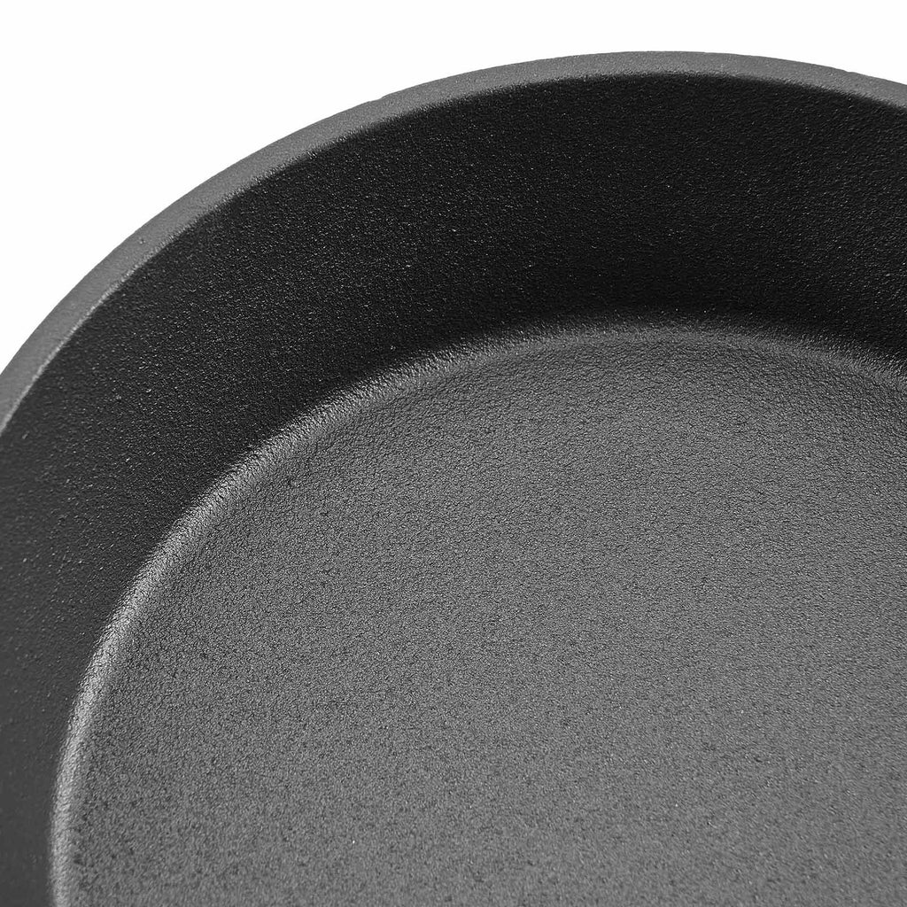 3-Piece Cast Iron Skillet Set, Frying Pans for Oven, Gas, Electric & Induction