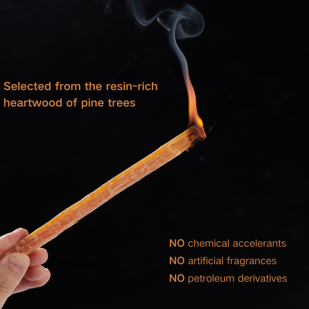 40 Lbs Fatwood Fire Starter Sticks, Natural Pine Wood Kindling, Firewood for Smoker Grill, Solo Stove Accessories, Firestarter for Stove, Fireplace & Camping