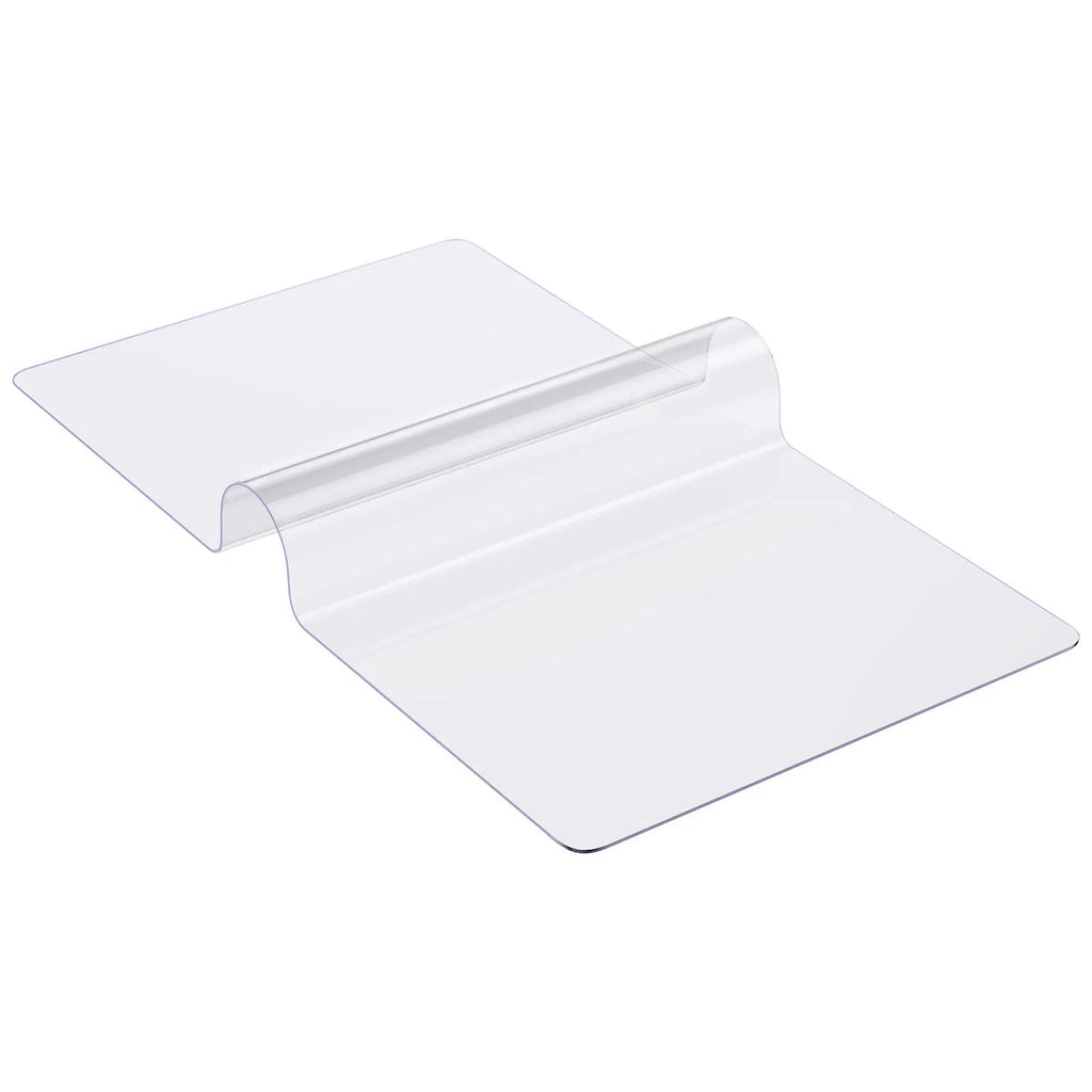 Clear PVC Table Protector 36x48 Inch, 1.5mm Thick Transparent Tabletop Cover, Waterproof Plastic Table Pad for Dining Office Desk, Bonus Lace Placemat Included