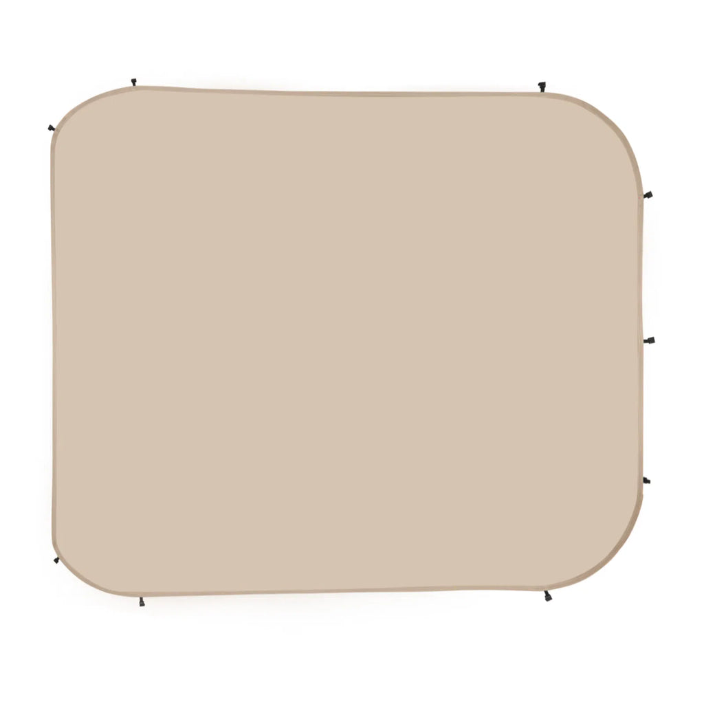 Pop‑Up Screen House Sidewalls 2‑Pack, 300D Oxford Silver‑Coated UV‑Waterproof Side Panels for 6’ x 6’ Outdoor Screen Tent, Beige (Tent NOT Included)