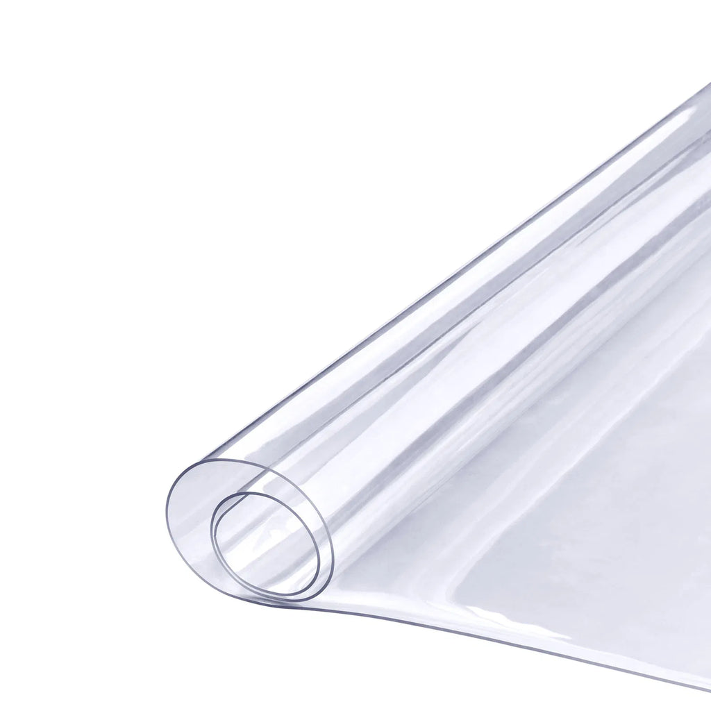 Clear PVC Table Cover Protector 36"x72",1.5mm Thick Waterproof Rectangle Plastic Tabletop Mat for Dining Table, Office Desk