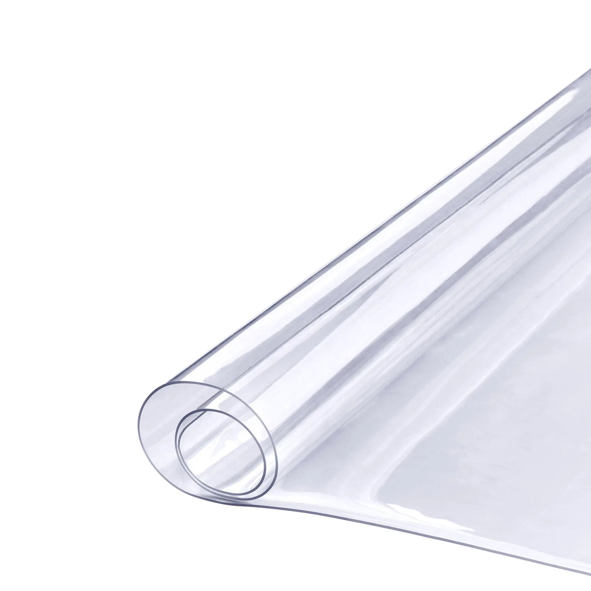 Clear PVC Table Cover Protector 36"x72",1.5mm Thick Waterproof Rectangle Plastic Tabletop Mat for Dining Table, Office Desk