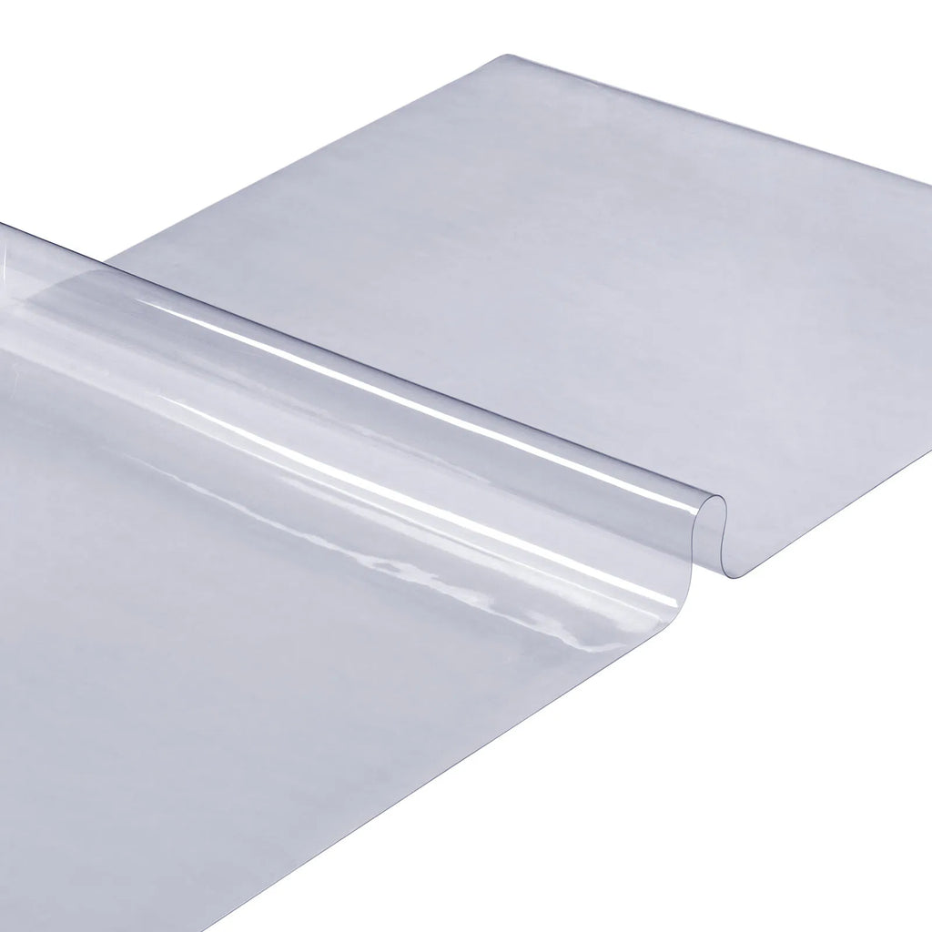 Clear PVC Table Cover Protector 36"x72",1.5mm Thick Waterproof Rectangle Plastic Tabletop Mat for Dining Table, Office Desk