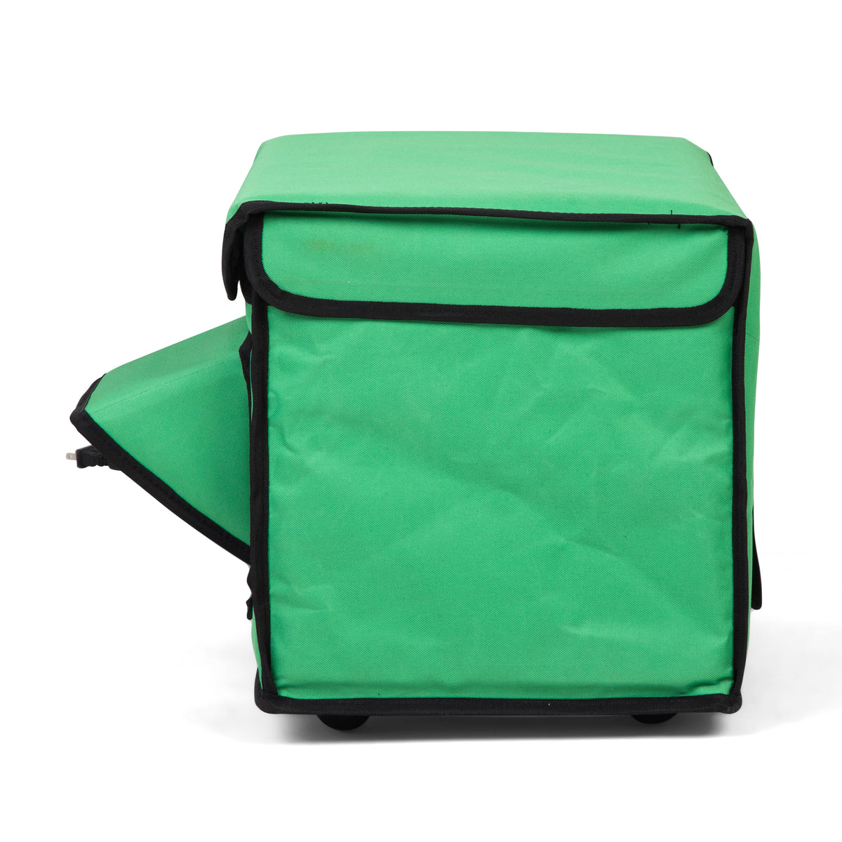 Heated Outdoor Cat House, Insulated Weatherproof Pet Shelter with Adjustable Temp & Timer Heating Pad, Foldable Oxford Kitty House for Stray Cats, Green