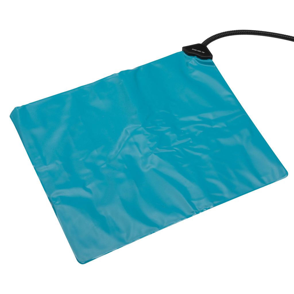 Pet Heating Pad for Dogs & Cats, Waterproof Electric Heated Mat with Adjustable Temp, Timer, Removable Washable Cover & Chew Resistant Cord for Indoor Pets
