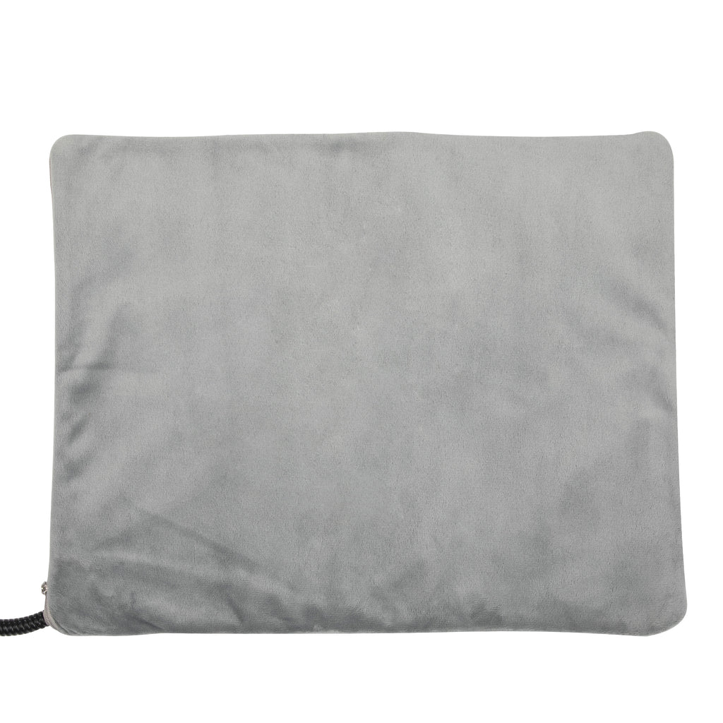Pet Heating Pad for Dogs & Cats, Waterproof Electric Heated Mat with Adjustable Temp, Timer, Removable Washable Cover & Chew Resistant Cord for Indoor Pets