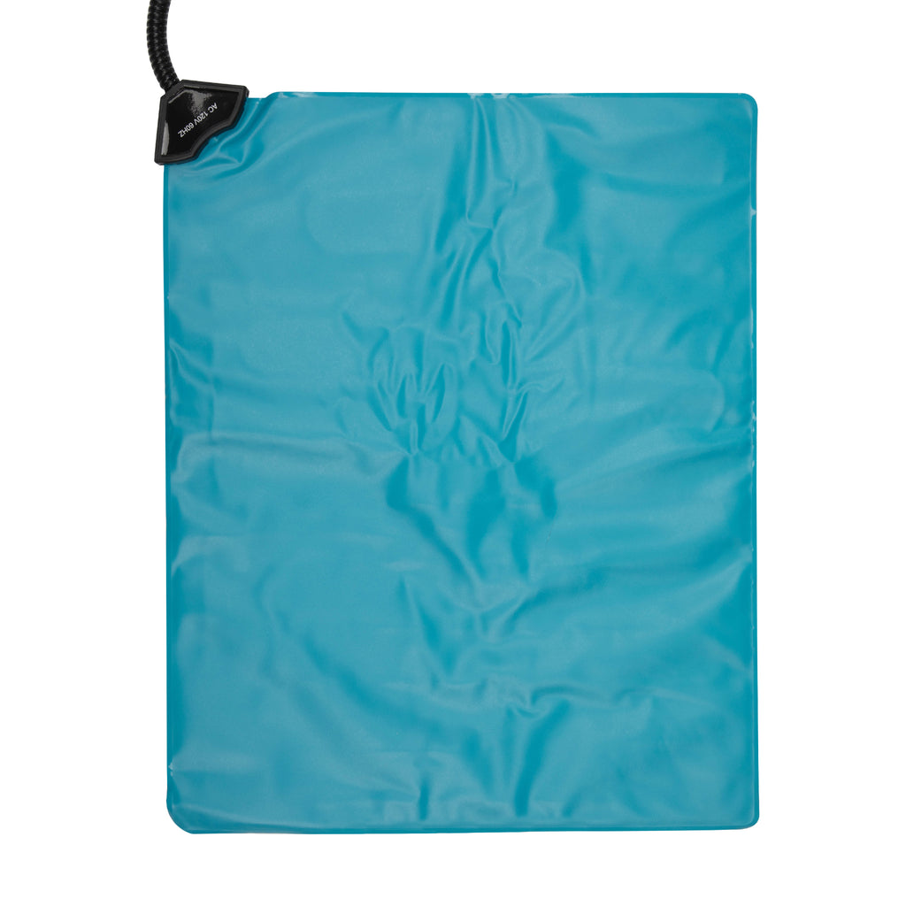 Pet Heating Pad for Dogs & Cats, Waterproof Electric Heated Mat with Adjustable Temp, Timer, Removable Washable Cover & Chew Resistant Cord for Indoor Pets