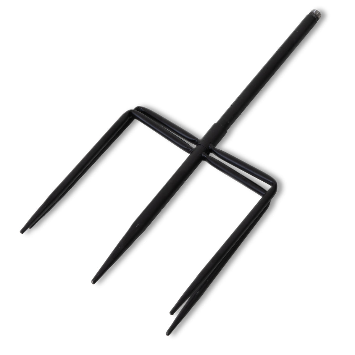 Double Layer Butterfly Flower Metal Wind Spinner, 78.7 Inch 360° Rotatable Outdoor Garden Windmill with 4-Prong Ground Stake for Yard Patio Decor