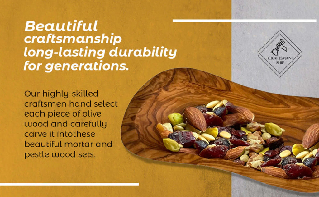 Choixe Hand Carved Mediterranean Olive Wood Bowl, Wavy Multi-Purpose Serving Tray for Nuts, Snacks, Jewelry & Keys, Food Safe Natural Grain Wooden Decor Dish