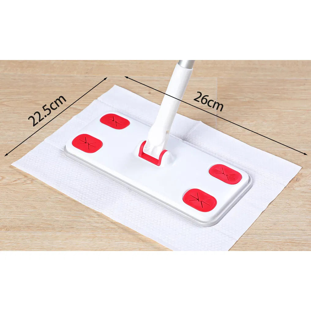 Disposable Electrostatic Mop Refill Pads 30 Count, Non-Woven Wet Dry Floor Cleaning Cloths for Hardwood Tile Vinyl Floors, Dust Hair Dirt Trapping Disposable Mop Sheets