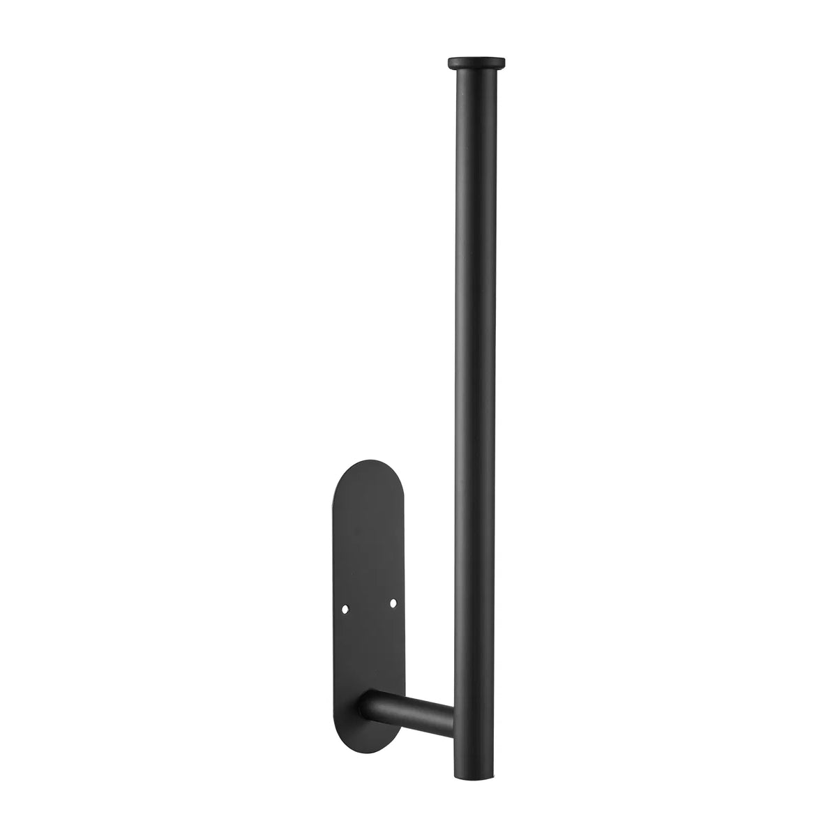 AEELLEEA Under Cabinet Paper Towel Holder, Black Stainless Steel Wall Mount, Self Adhesive or Drilling, 13.2 in for Kitchen