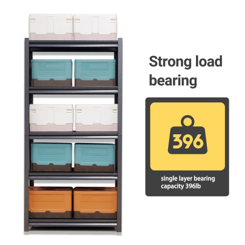 AEELLEEA 5-Tier Boltless Steel Storage Shelving Unit, 35.4"W x15.7" D x72" H, Heavy Duty Adjustable Garage Storage Rack