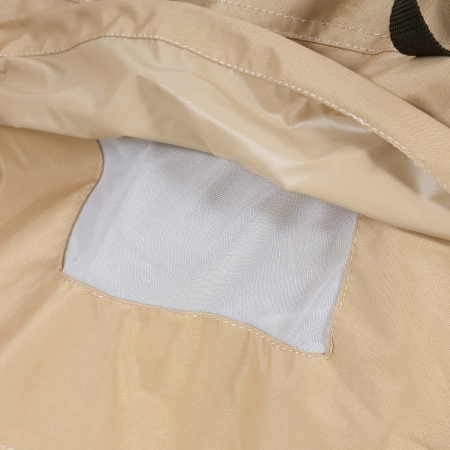 AEELLEEA Patio Chaise Lounge Cover, Waterproof Outdoor Lounge Chair Cover 80x28x30 Inch, Heavy Duty UV Resistant Weatherproof Furniture Protector, Beige