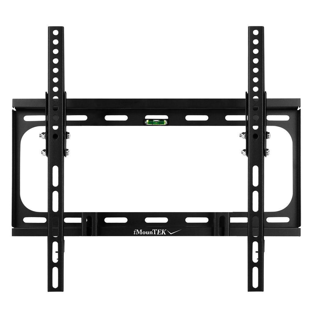 AEELLEEA Tilt TV Wall Mount for 26 to 55 Inch TVs, Heavy Duty Bracket up to 99 lbs, VESA 400x400, Low Profile with Level, Black