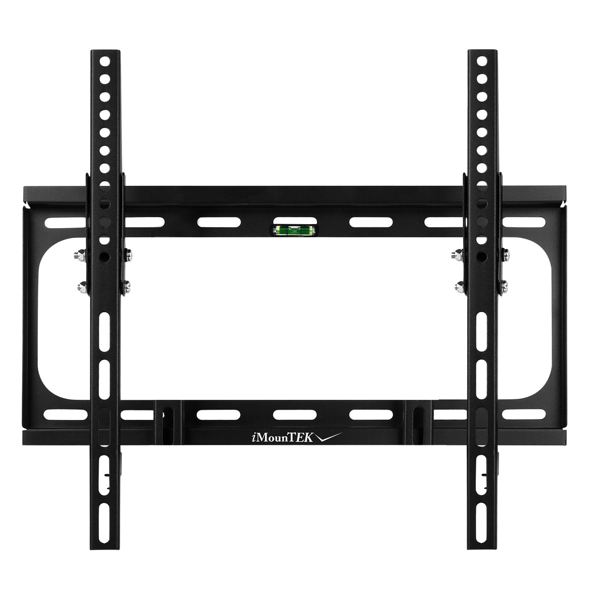 AEELLEEA Tilt TV Wall Mount for 26 to 55 Inch TVs, Heavy Duty Bracket up to 99 lbs, VESA 400x400, Low Profile with Level, Black