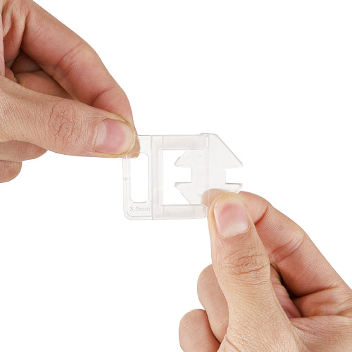 AEELLEEA Tile Leveling System Clips, 3mm Reusable Plastic Tile Leveler Spacers for Wall and Floor Tile Installation