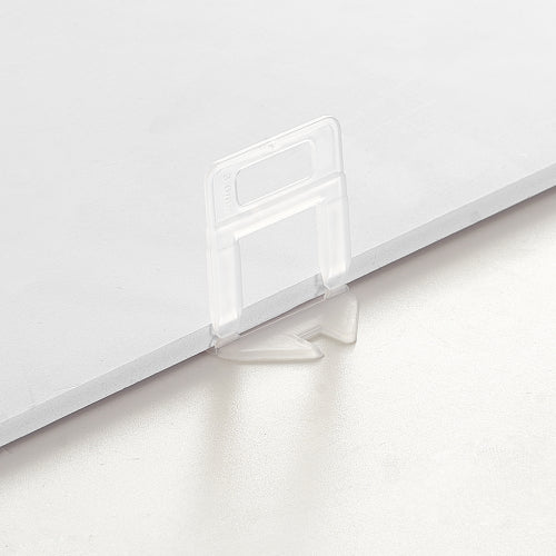 AEELLEEA Tile Leveling System Clips, 3mm Reusable Plastic Tile Leveler Spacers for Wall and Floor Tile Installation