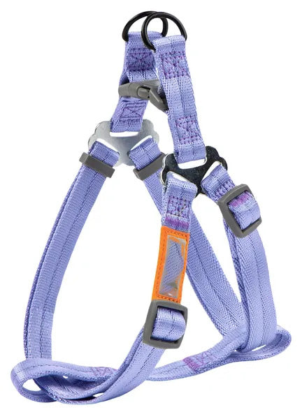 Adjustable Dog Harness and Leash Set for Medium Dogs, No Pull Vest with Padded Handle, 48"Rope Leash, 19.68"-29.5" Chest Girth
