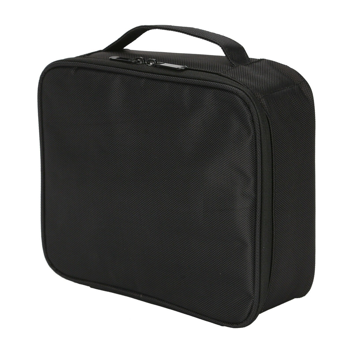 Makeup Bag Travel Cosmetic Case with Adjustable Dividers & Brush Holders, Waterproof Portable Toiletry Organizer for Women