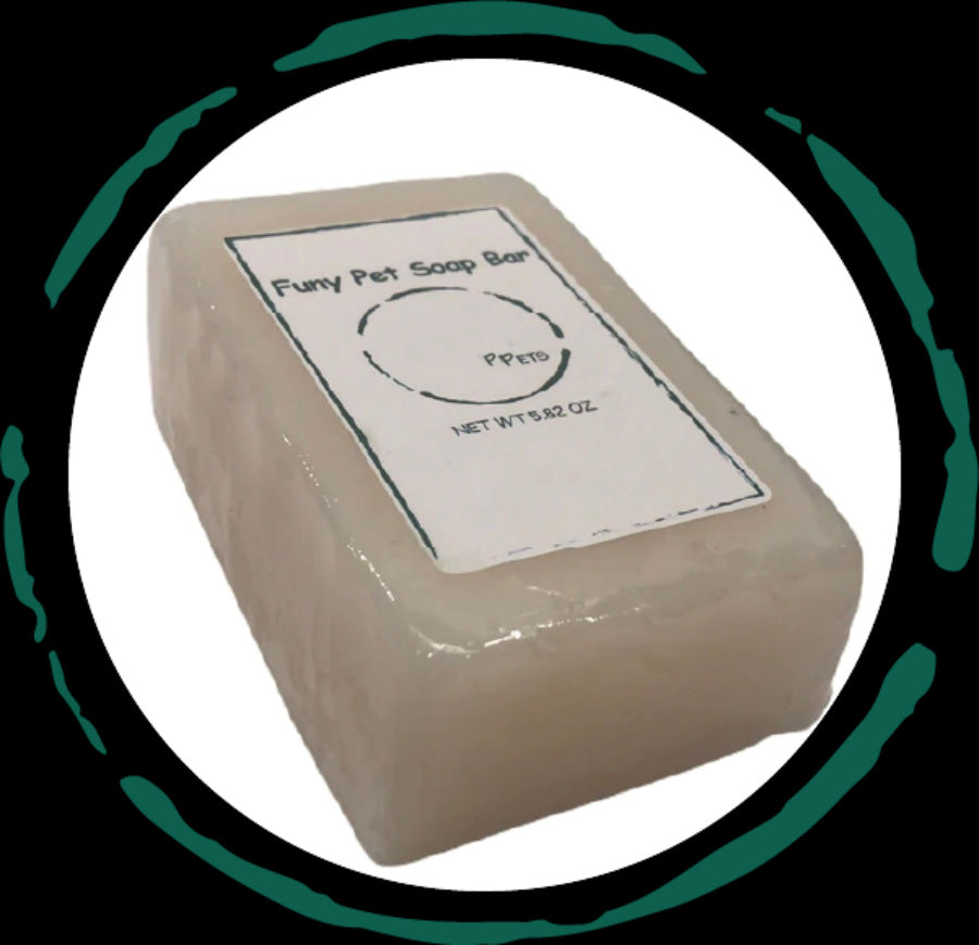 Handmade Natural Pet Soap Bar 5.82oz, Plant-Based Dog Shampoo Bar, Sulfate Paraben Free Gentle Cleansing for Dogs