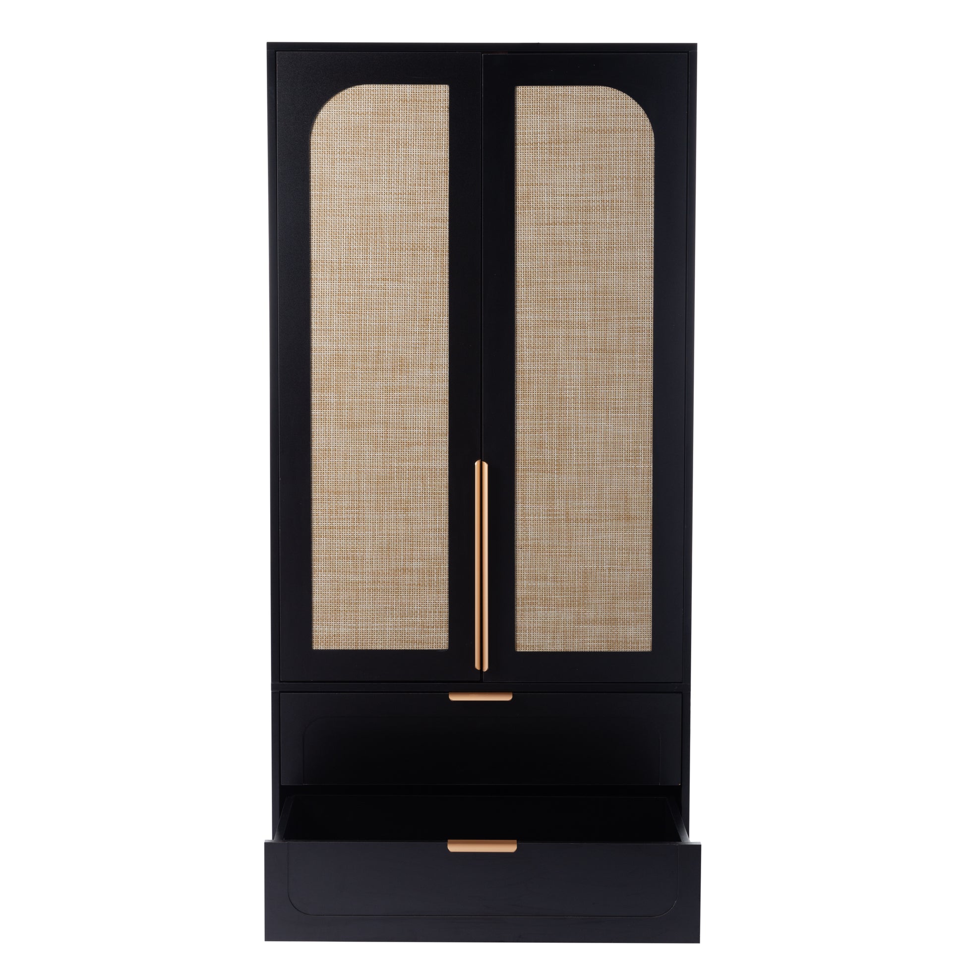 2 doors Armoire Wardrobe with 2 Drawers