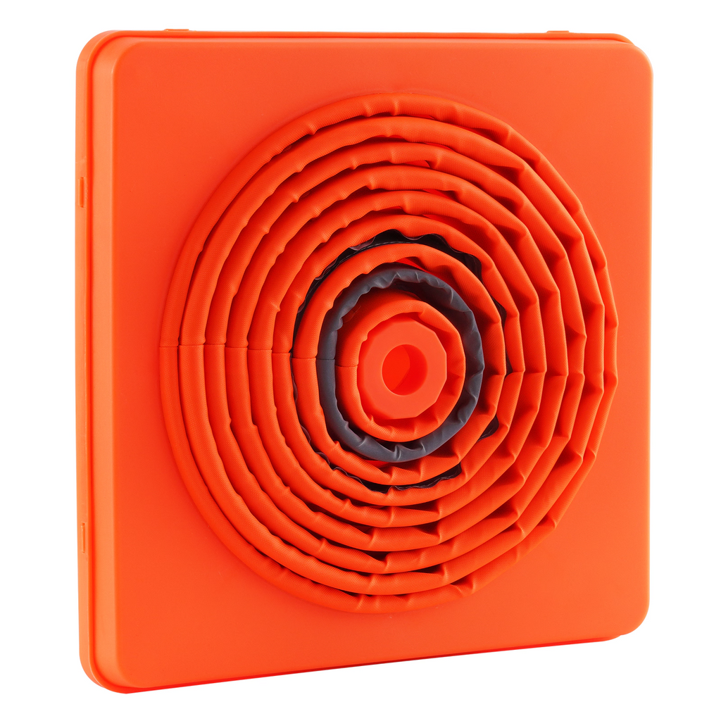 Collapsible Traffic Cones 28 Inch, 4 Pack Safety Cones with Reflective Collars & Storage Bag
