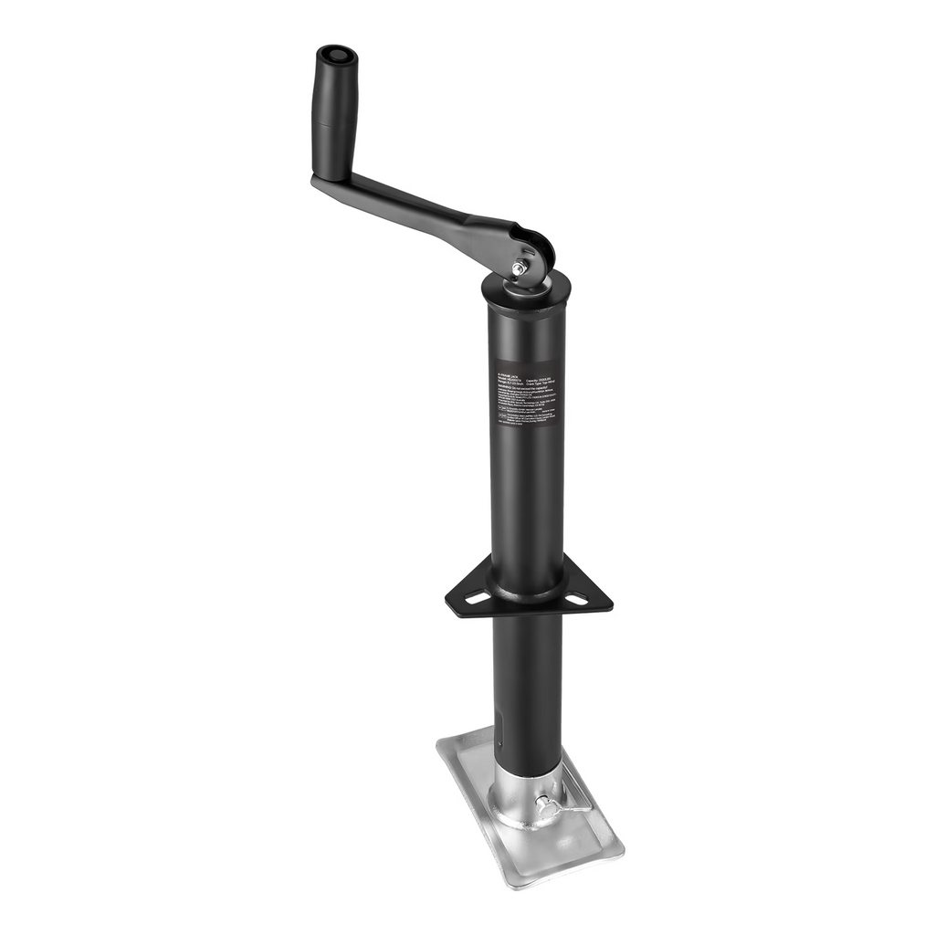 AEELLEEA- A Frame Trailer Jack, Bolt On Tongue Jack, 2000 lbs Capacity, 15‑inch Travel for Boat, Camper and Utility Trailers