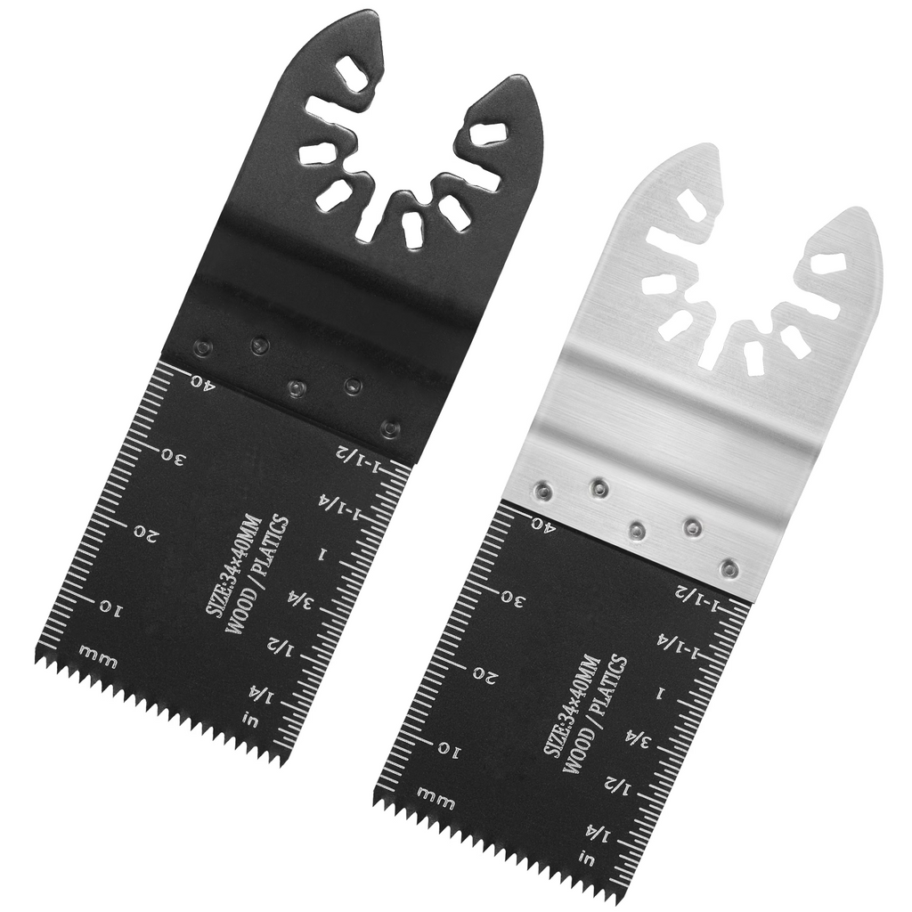 AEELLEEA-30 Pcs Multi Tool Attachment Kits, Universal Quick Release Oscillating Tool Accessories, 8 Types for Metal & Plastic, Fits Dewalt, Bosch