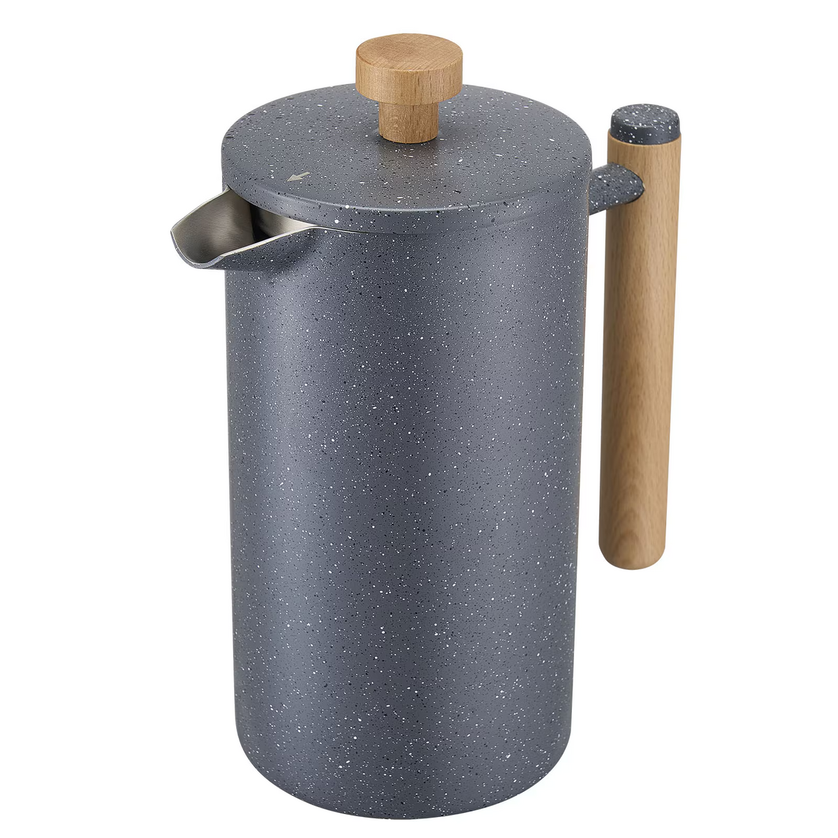 French Press Coffee Maker 34 oz, Stainless Steel Coffee & Tea Press, 8 Cup Manual Coffee Brewer with Plunger Filter