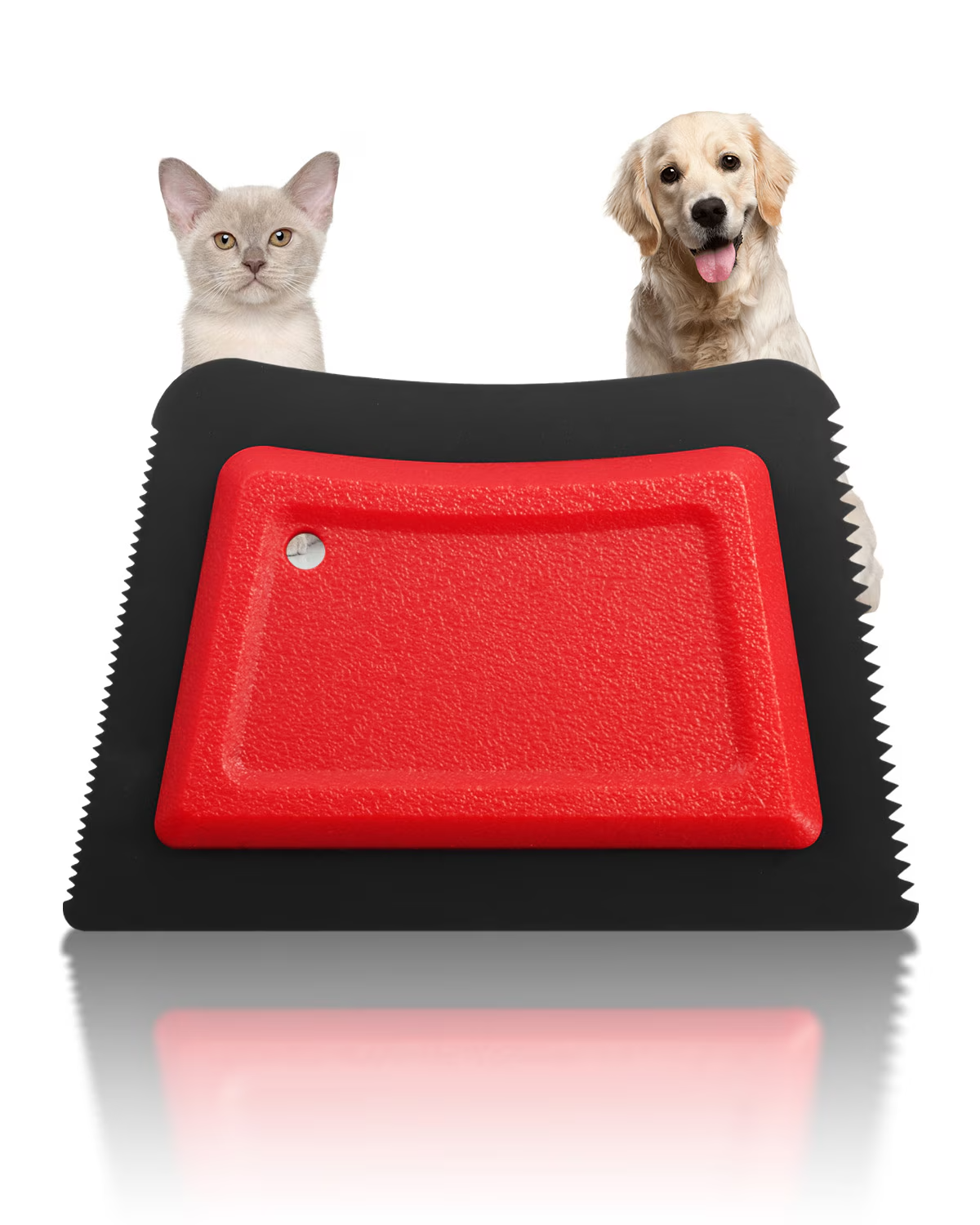 Mini Pet Hair Remover, Reusable Dog & Cat Fur Removal Tool for Couch, Rug, Carpet & Car Seat, Multi-Surface Pet Hair Scraper
