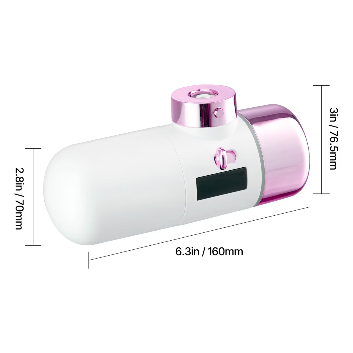 Skincare Bathroom Sink Faucet Water Purifier Pink, Faucet Filter Replacement Cartridge 2-Pack with 6-Layer High-Efficiency Filtration