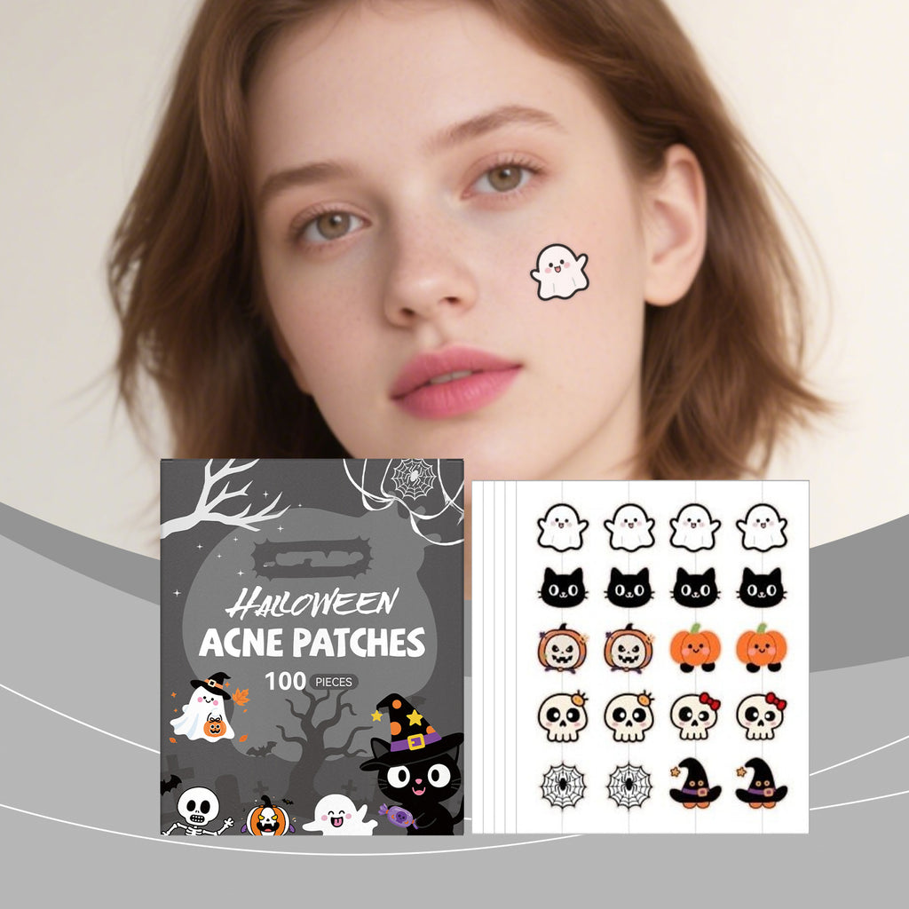 Halloween Acne Patch: A Gentle, Skin-Friendly, Natural, Breathable, Protective And Comfortable Skin Care Patch