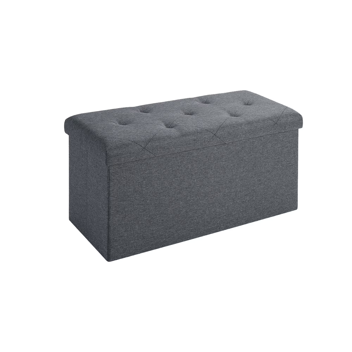 Folding Storage Bench, Foot Rest, End of Bed Bench, Storage Chest, for Living Room, Bedroom, Entryway
