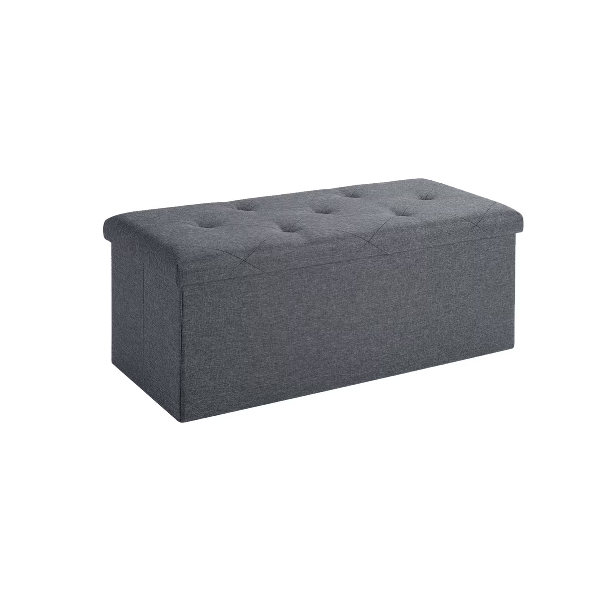 Folding Storage Bench, Foot Rest, End of Bed Bench, Storage Chest, for Living Room, Bedroom, Entryway