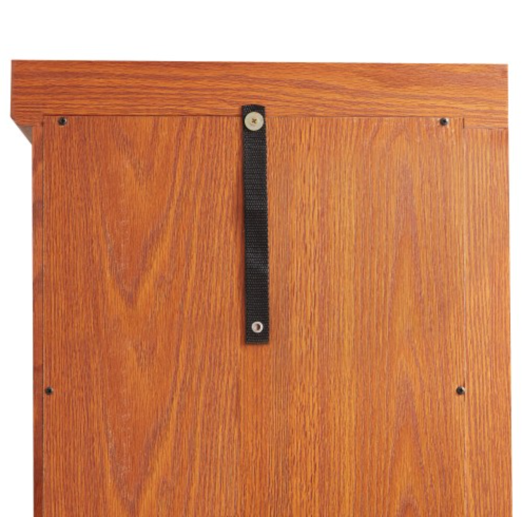 AEELLEEA Hexagonal Glass Curio Cabinet, Adjustable Tempered Glass Shelves, Mirrored Back, Magnetic Doors