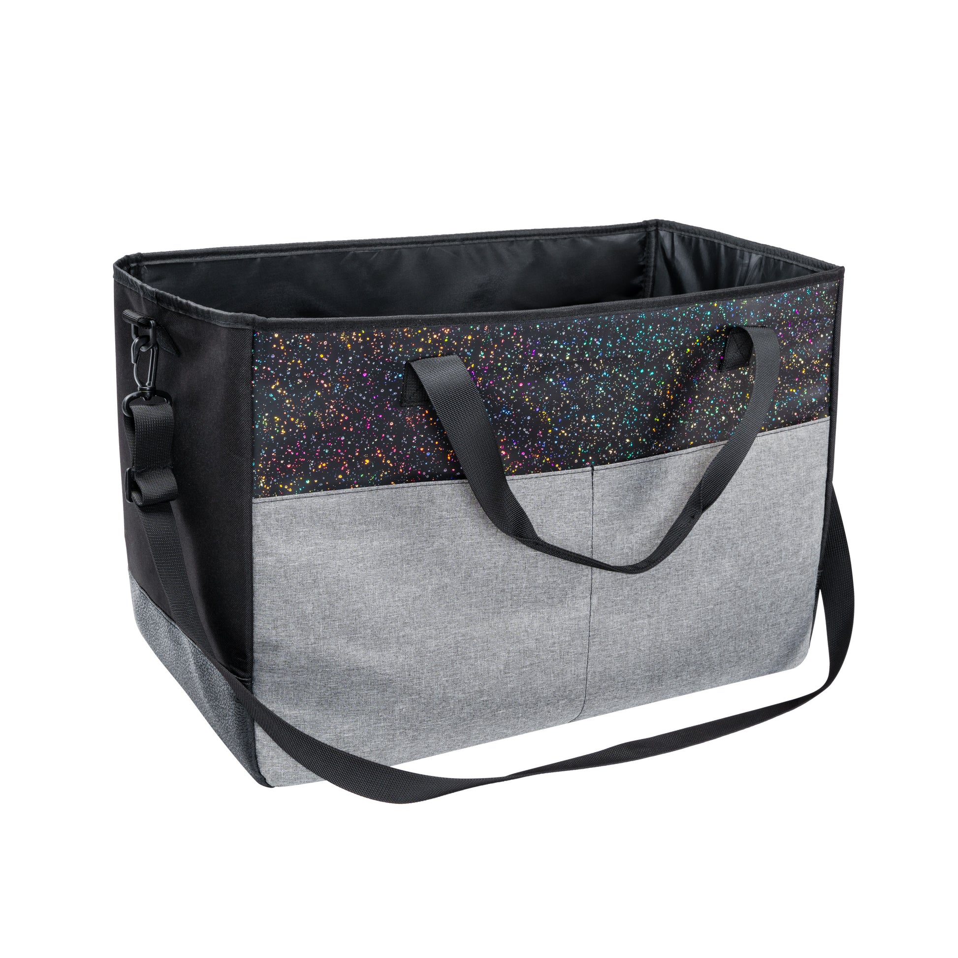 Sparkle Large Car Trunk Storage Bag, Waterproof Vehicle Cargo Organizer Tote with Strong Carry Handles