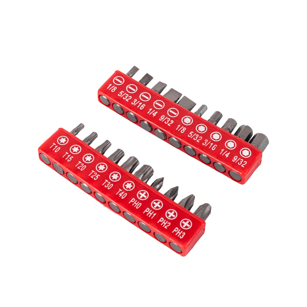 AEELLEEA-39 Piece Household Hand Tool Kit with Red Storage Case, Home Repair DIY Hand Tools Set with Hammer