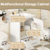 20 Inch Bathroom Vanity with Sink, Modern White Freestanding Bathroom Cabinet, Soft Close Drawer and Door, Space Saving Storage