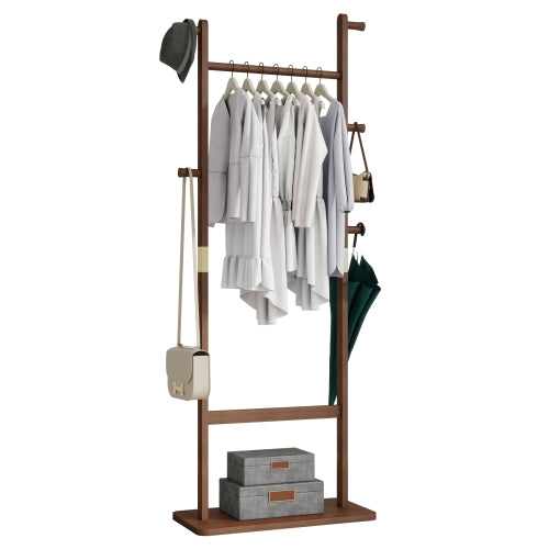 Coat Racks solid wood hanger 23.6* 11*71in Solid environmental protection easy to assemble beautiful can be placed in the bedroom/living room