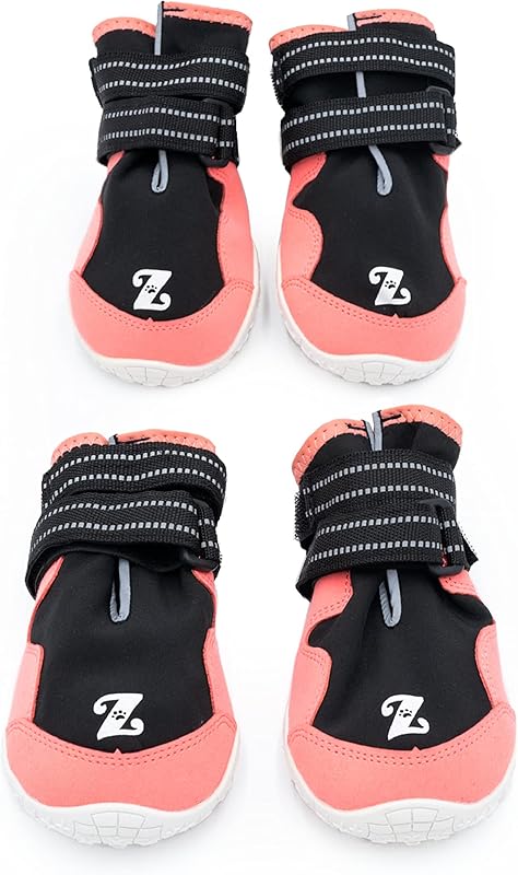 ZippyPaws Adventure Boots - Dog Shoes for Paw Protection from Hot and Cold, Dog Booties for Winter & Summer, Dog Shoes for Large & Small Dogs - Teal, XS - Size 3