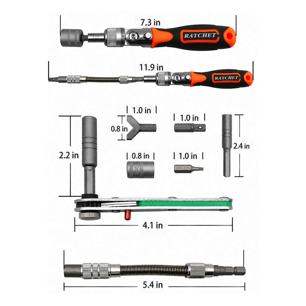 KeenWise 38-in-1 Pink Tool Set Ratcheting Screwdriver Kit, Magnetic Precision Mechanic Tools for DIY Home Repair, Multi-Bit Screwdriver Set (2880B)