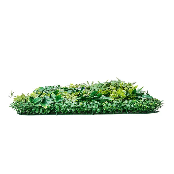 12-Pack Artificial Boxwood Grass Wall Panels, 20x20 Inch UV Protected Greenery Backdrop for Indoor Outdoor Wedding Garden Fence Decor