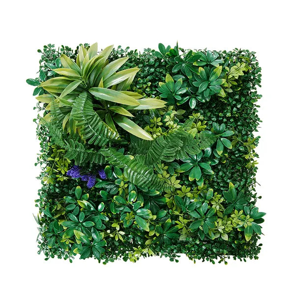12-Pack Artificial Boxwood Grass Wall Panels, 20x20 Inch UV Protected Greenery Backdrop for Indoor Outdoor Wedding Garden Fence Decor