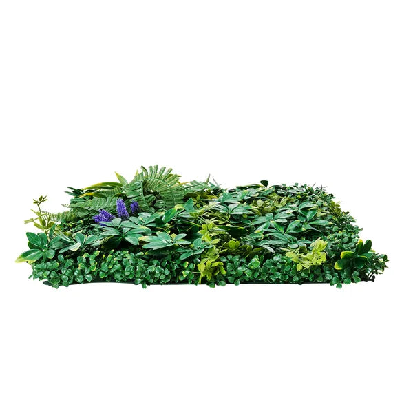 12-Pack Artificial Boxwood Grass Wall Panels, 20x20 Inch UV Protected Greenery Backdrop for Indoor Outdoor Wedding Garden Fence Decor