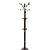 Coat Rack Freestanding Stand, Metal Coat Tree with Multiple Hooks for Jackets Hats Bags, Standing Hall Tree for Entryway