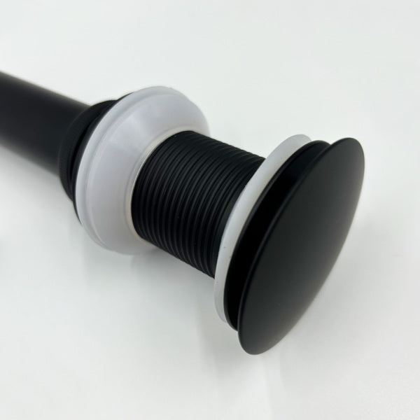 Bathroom Sink Drain without Overflow, Vessel Sink Lavatory Vanity Pop Up Drain Stopper, 304 Stainless Steel