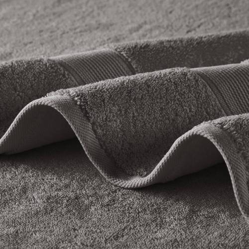 8-Piece Ultra-Soft 100% Cotton Absorbent Towel Set, Charcoal