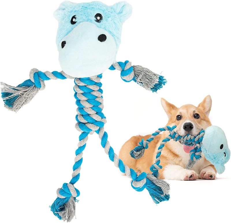 ZippyPaws Squeaky Plush Stuffed Crinkle Pet Chew Toys for  Dogs, Puppy Teething Toys for Boredom & Training