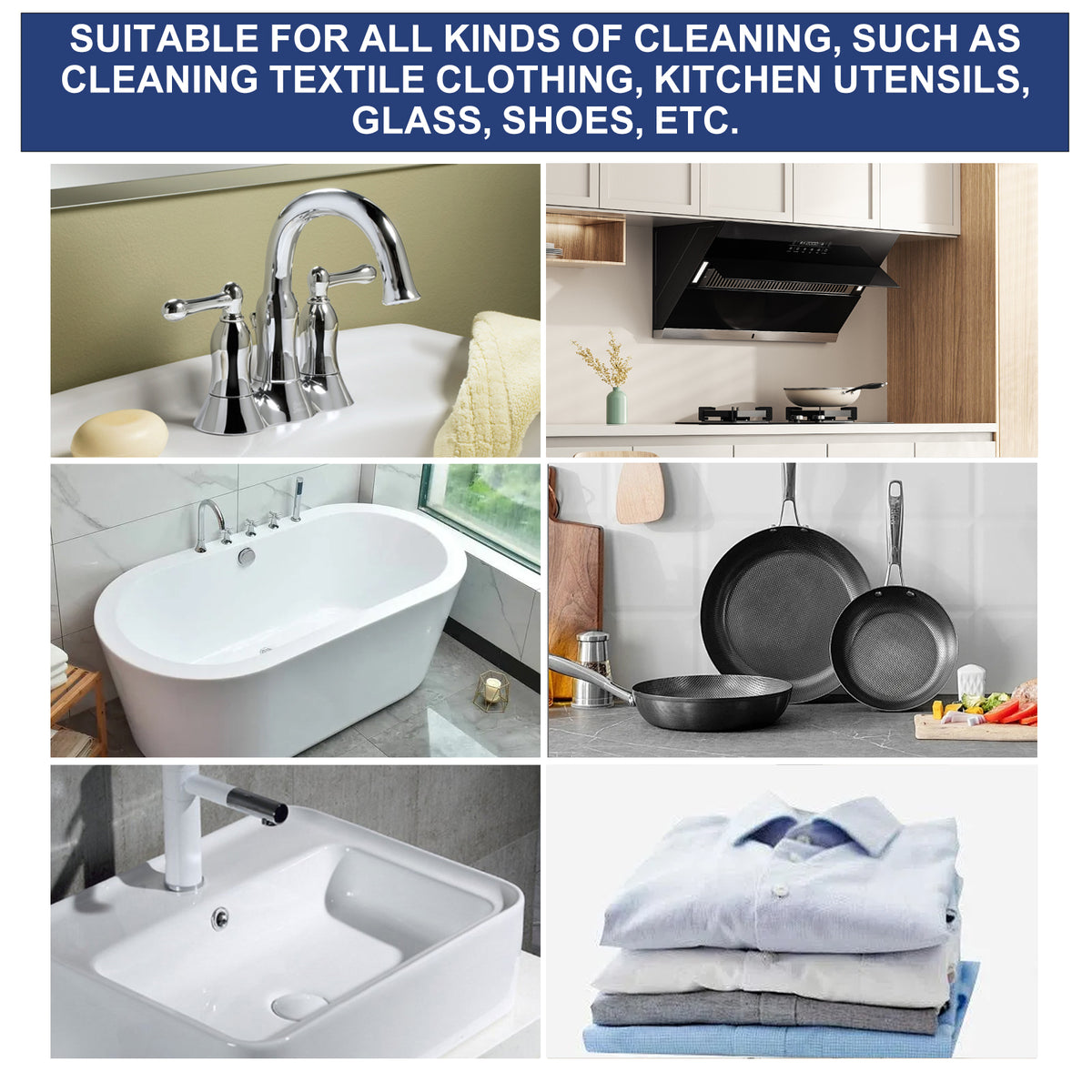 30-Count Multi-Purpose Cleaning Tablets for Kitchen, Bathroom, Glass & Household Surfaces