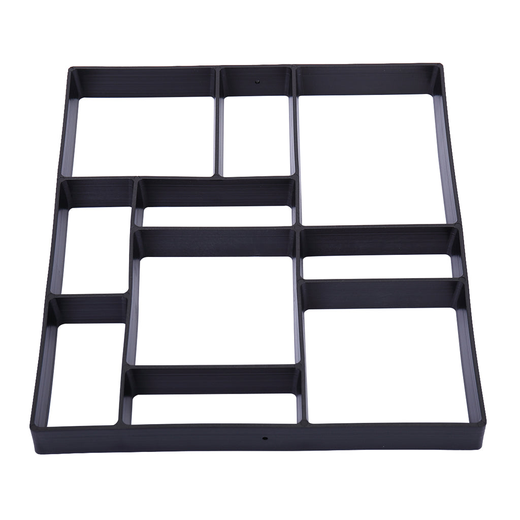 Reusable Concrete Path Maker Mold, DIY Garden Walkway Pavement Paver Cement Mould for Patio Lawn Yard Decor